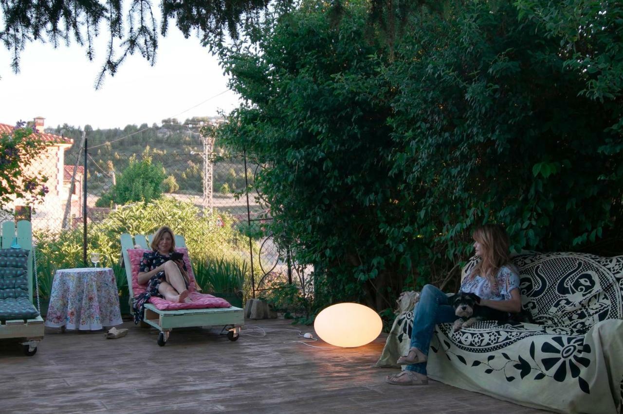 Villa El Jardin De Manuela Santibanez del Val Esterno foto